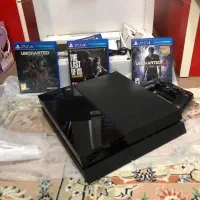 Ps4 fat پلی استیشن۴ با دیسک بازی