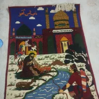 قالیچه دستباف ابریشم