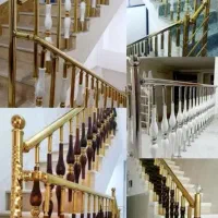 نرده و حفاظ استیل/ نرده پله/نوین استیل|خدمات پیشه و مهارت|بیرجند, |دیوار