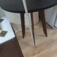 میز خاطره و کنارسالنی چهارپایه روکش چرم|مبلمان خانگی و میز عسلی|صباشهر, |دیوار