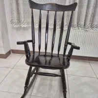 صندلی راک قهوه ای سوخته