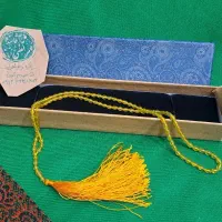 تسبیح شاه مقصود زرد قناری تاجری