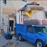 حمل بار و اساس منزل کوچ مال با نیسان وانت