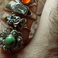 انگشتر نقره زنانه