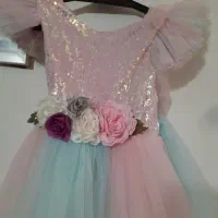 لباس تور دخترونه سن ۷تا۱۰سال کافشن نوزادی ۳تایک