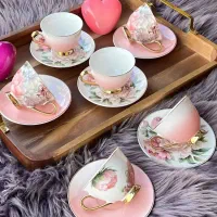سرویس فنجان و نعلبکی وارداتی در طرحهای مختلف|ظروف سرو و پذیرایی|تهران, زهتابی|دیوار