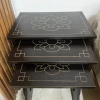 میز عسلی سه تیکه