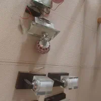 ۶ چراغ دیوارکوب|لوستر و چراغ آویز|کیش, |دیوار