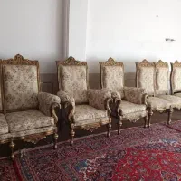 مبل سلطنتی 13 نفره|مبلمان خانگی و میز عسلی|شهرضا, |دیوار