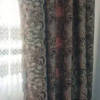 فروش پرده پذیرایی سالم باچوپ پرده وزیرپرده|پرده، رانر، رومیزی|تاکستان, |دیوار