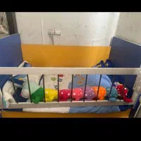 تخت کودک با تشک رویال درحدنو|تخت و صندلی بچه|کرمان, |دیوار