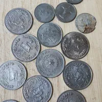 تعدادی سکه قدیمی|کلکسیون سکه، تمبر، اسکناس|بجنورد, |دیوار