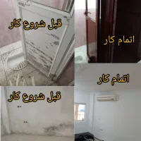 نقاشی ساختمان نازلترین قیمت رنگ نما آب گریز|خدمات پیشه و مهارت|چمستان, |دیوار