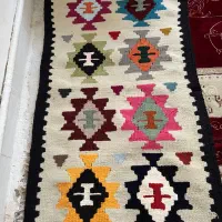 گلیم دستبافت جفت|گلیم، جاجیم، گبه|قدس, شهر‌قدس|دیوار