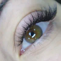 اکستنشن ابرو با مو طبیعی وکاشت مژه|خدمات آرایشگری و زیبایی|خرم‌آباد, |دیوار