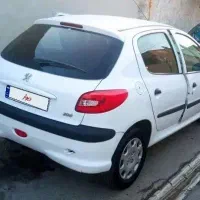 ۲۰۶تیپ ۲ سفید مدل ۹۶ بی رنگ شاسی پلمپ