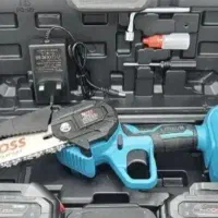 اره برقی شارژی باس با دو باتری