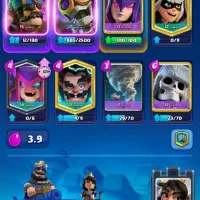 کلش رویال ۵۰۰۰ جم|کنسول، بازی ویدئویی و آنلاین|اصفهان, تخت فولاد|دیوار