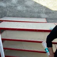 ویترین فروشگاهی فلزی