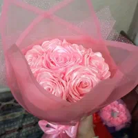 گل روبانی|گل مصنوعی|کرج, کوی کارمندان شمالی|دیوار