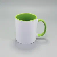 ماگ سرامیکی دسته و داخل رنگی با چاپ طرح شما|ظروف سرو و پذیرایی|اصفهان, احمدآباد|دیوار