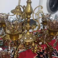 لوستر برنجی