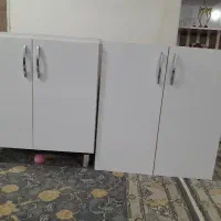 یک‌عددکابینت‌زمینی‌ودیواری‌ام‌دی‌اف‌کاملن‌سالم‌ونو