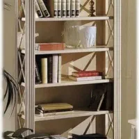 کتابخانه چوبی و گردون|کتابخانه، شلف، قفسههای دیواری|تهران, علم و صنعت|دیوار
