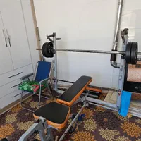 تمام وسایل بدنسازی یک باشگاه خانگی|تجهیزات ورزشی|پیرانشهر, |دیوار