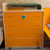 ست تخت خواب چیلک|تخت و سرویس خواب|لواسان, |دیوار