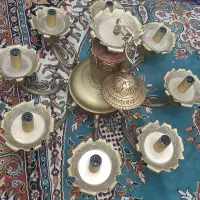 لوستر برنزی ۸ شاخه