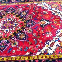 یک فرش جفت فرش دست بافت نقشه هریس با نخ اعلا