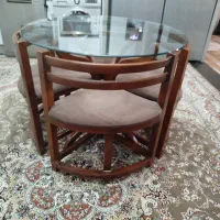 میز نهارخوری چوبی