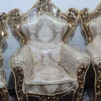 مبل سلطنتی 9نفره|مبلمان خانگی و میز عسلی|قم, شهرک فاطمیه|دیوار