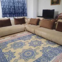 مبل راحتی ال پارچه مخمل