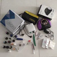 پک کامل وسایل کاشت ناخون