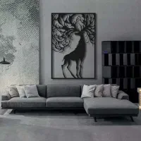 تابلو کلاسیک طرح گوزن