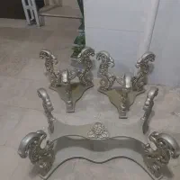 میز عسلی چوبی در حد نو