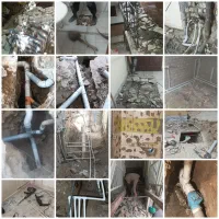لوله کشی آب وفاضلاب،وصل طرح اگو،تخریب کارساختمان