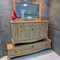 آیینه و کنسول+میز تی وی شرکتی بافل.استثنایی کد۷۷۶۶
