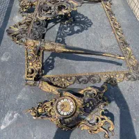 فروش و ‌‌خریدار لوستر برنزی اینه شمعدان ابکاری طلا|لوستر و چراغ آویز|تهران, تهرانپارس غربی|دیوار