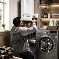 فروش پکیج،تعمیر انواع پکیج و ماشین لباسشویی