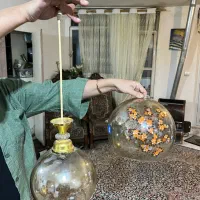 لوستر|لوستر و چراغ آویز|کرمان, |دیوار