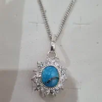 گردنبند فیروزه نیشابور|جواهرات|رامسر, |دیوار