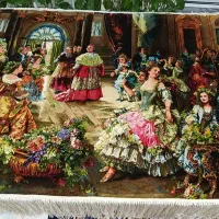 تابلو فرش دستبافت