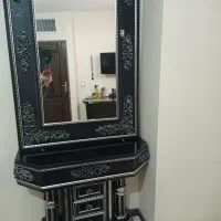 میز آینه و شمعدون|بوفه، ویترین، کنسول|شاهینشهر, نظامی|دیوار