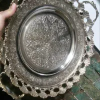 معاوضه با سینی برنجی ساده و قدیمی