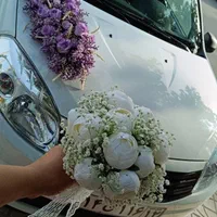 پکیج اقتصادی ماشین عروس ودسته گل‌عروس فقط۱/۵۰۰/۰۰۰