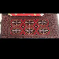 یک جفت پشتی دستباف خیلی قدیمی  و پر شده