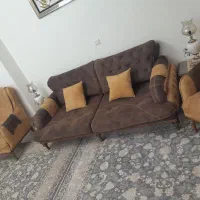 مبل راحتی  چستر ۵ نفره +ست نهار خوری ۴نفره|مبلمان خانگی و میز عسلی|تهران, خاک سفید|دیوار